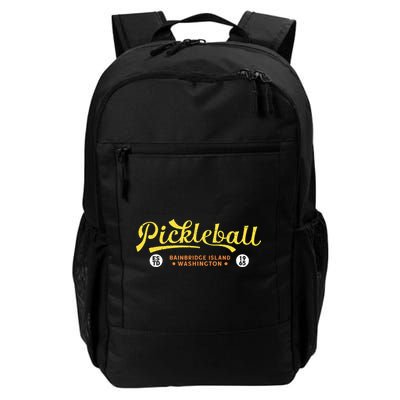 Pickleball Bainbridge Island 1965 Vintage Pickleball Backpack