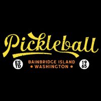 Pickleball Bainbridge Island 1965 Vintage Pickleball Bucket Hat