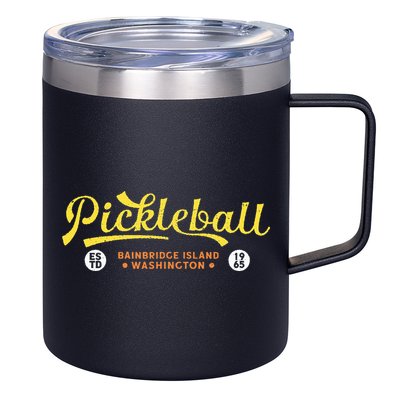 Pickleball Bainbridge Island 1965 Vintage Pickleball 12oz Stainless Steel Coffee Mug