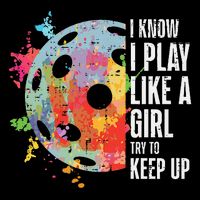 Pickle Ball I Play Like A Girl Pickleball Women Girls Kids Apron