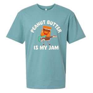 Peanut Butter Is My Jam Peanut Butter Lover Sueded Cloud Jersey T-Shirt