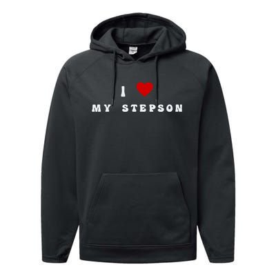 Penny Barber I Love My Stepson Performance Fleece Hoodie