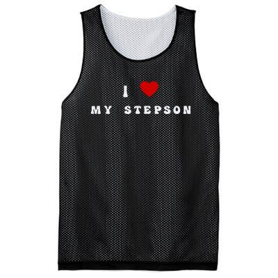 Penny Barber I Love My Stepson Mesh Reversible Basketball Jersey Tank