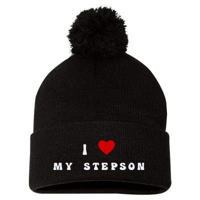 Penny Barber I Love My Stepson Pom Pom 12in Knit Beanie
