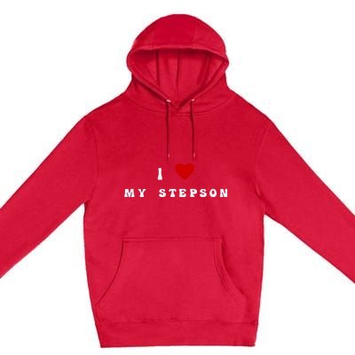 Penny Barber I Love My Stepson Premium Pullover Hoodie