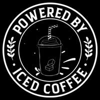 Powered By Iced Coffee USA-Made Doggie Bandana