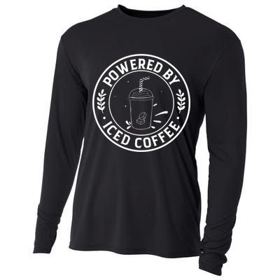 Powered By Iced Coffee Cooling Performance Long Sleeve Crew