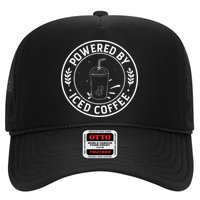 Powered By Iced Coffee Trucker Hat