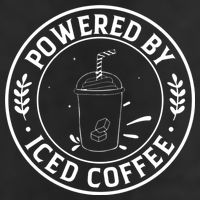 Powered By Iced Coffee Trucker Hat