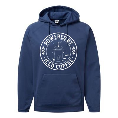 Powered By Iced Coffee Performance Fleece Hoodie