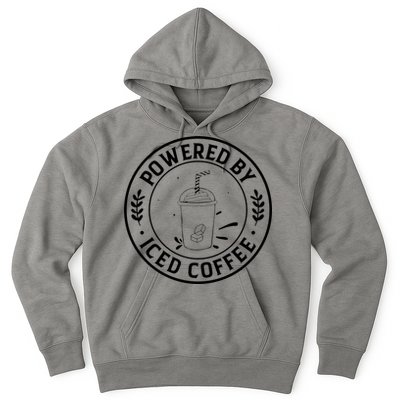 Powered By Iced Coffee Hoodie