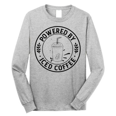Powered By Iced Coffee Long Sleeve Shirt