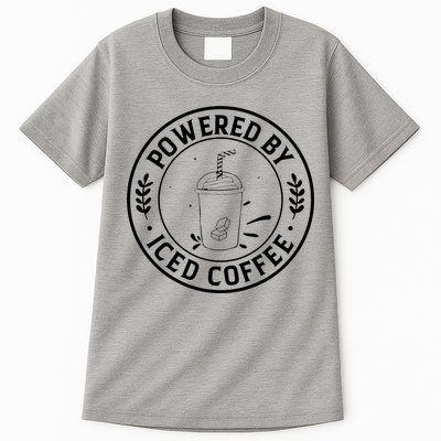 Powered By Iced Coffee Tall T-Shirt
