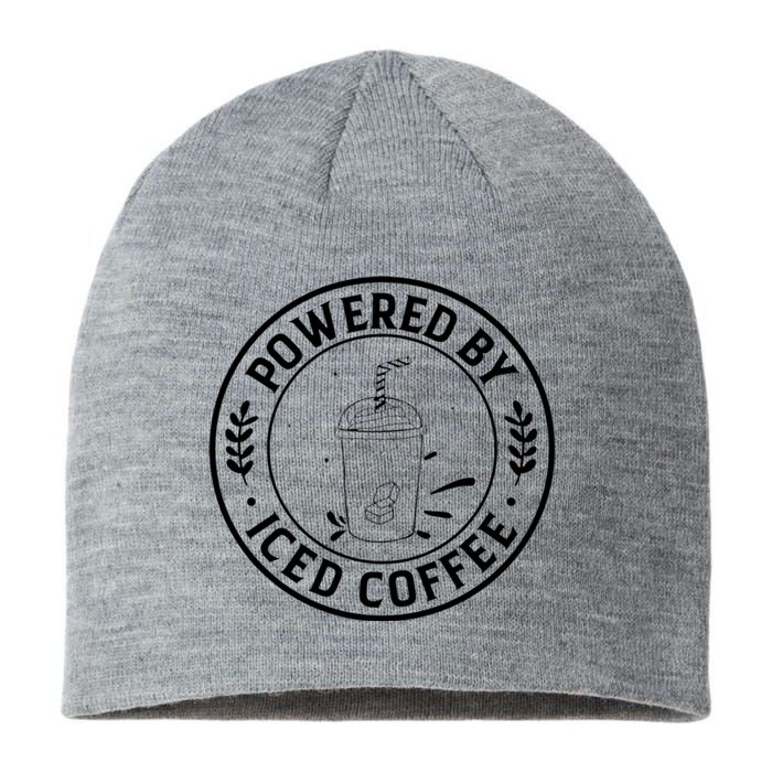 Powered By Iced Coffee Sustainable Beanie