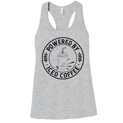 Powered By Iced Coffee Women's Racerback Tank