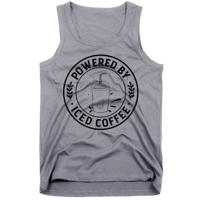 Powered By Iced Coffee Tank Top
