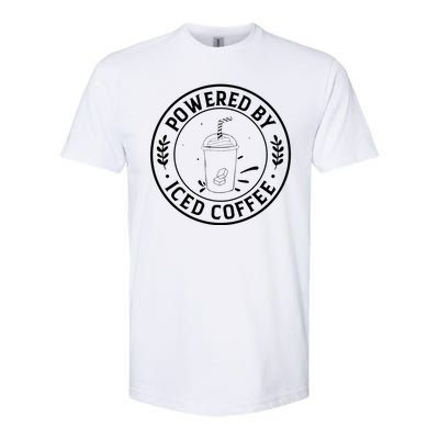 Powered By Iced Coffee Softstyle CVC T-Shirt