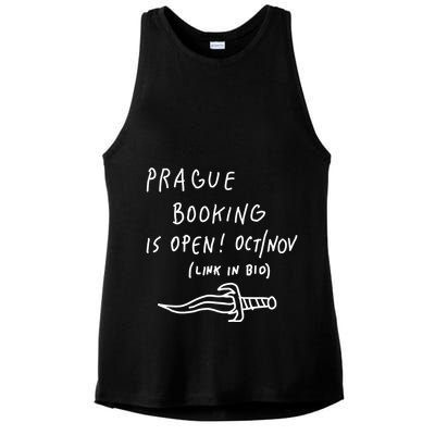 Prague Booking Is Open Oct Nov Link In Bio Ladies PosiCharge Tri-Blend Wicking Tank