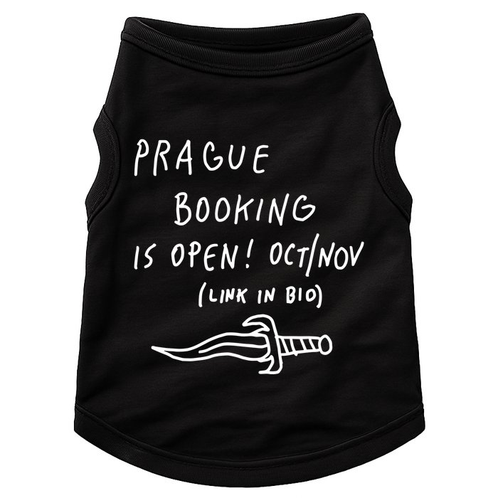 Prague Booking Is Open Oct Nov Link In Bio Doggie Tank