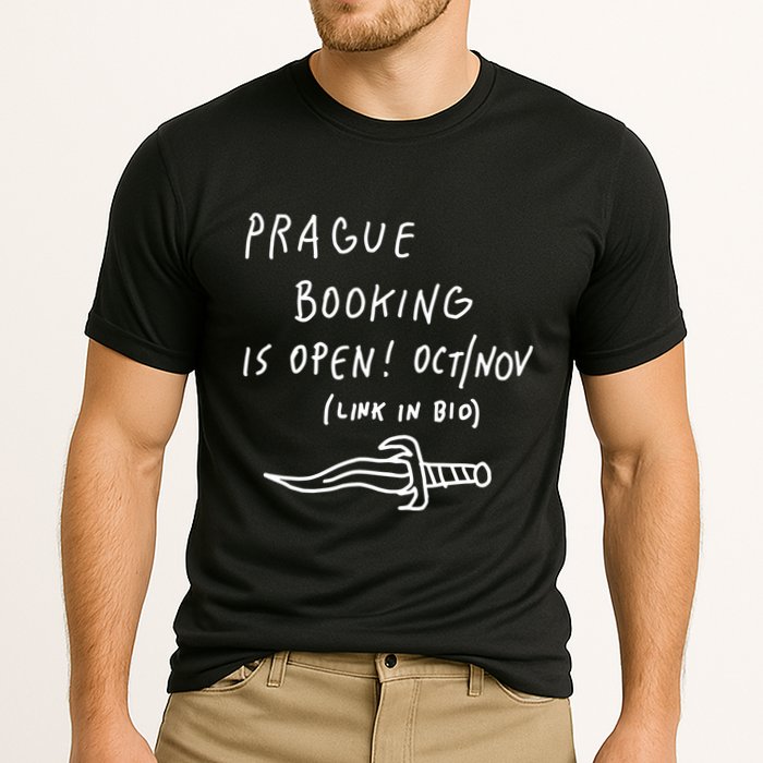 Prague Booking Is Open Oct Nov Link In Bio Performance Shirt