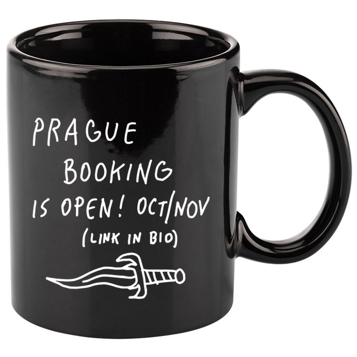 Prague Booking Is Open Oct Nov Link In Bio 11oz C Handle Ceramic Mug