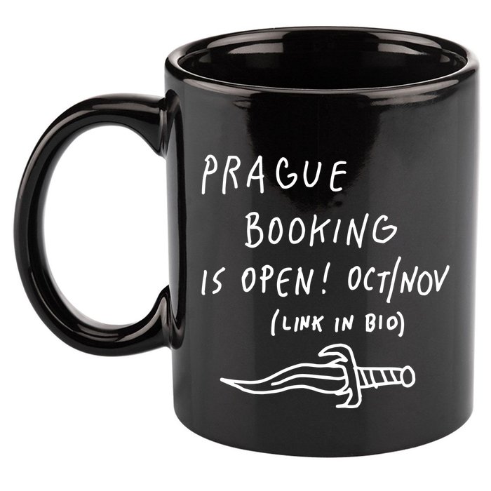 Prague Booking Is Open Oct Nov Link In Bio 11oz C Handle Ceramic Mug
