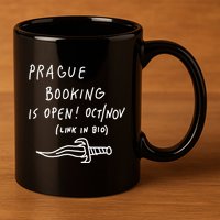 Prague Booking Is Open Oct Nov Link In Bio 11oz C Handle Ceramic Mug