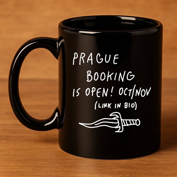 Prague Booking Is Open Oct Nov Link In Bio 11oz C Handle Ceramic Mug