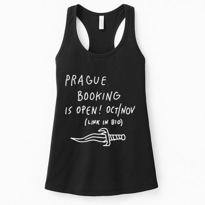 Prague Booking Is Open Oct Nov Link In Bio Womens Tank Top