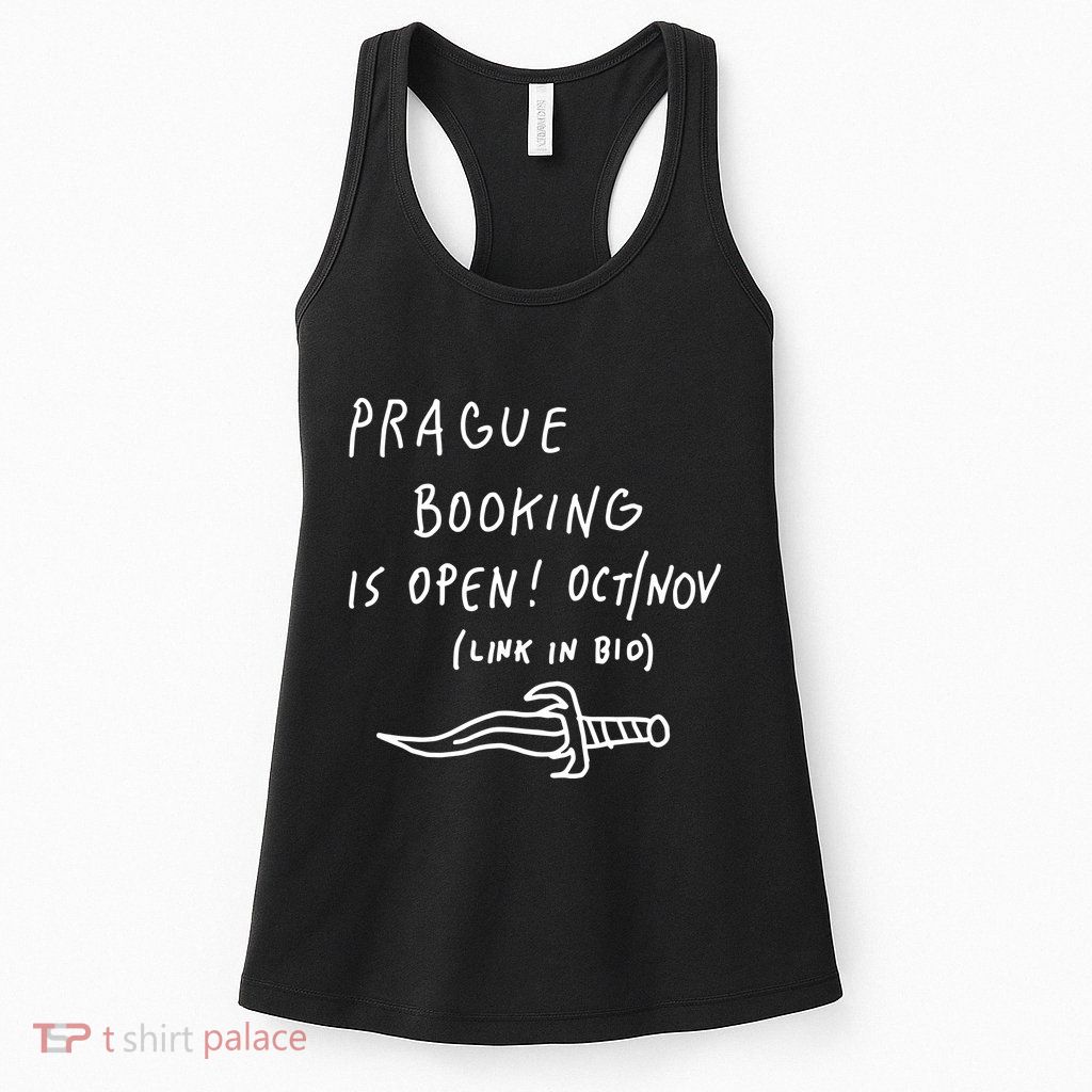 Prague Booking Is Open Oct Nov Link In Bio Womens Tank Top