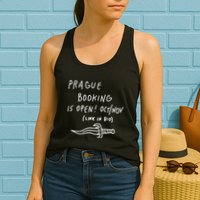 Prague Booking Is Open Oct Nov Link In Bio Womens Tank Top