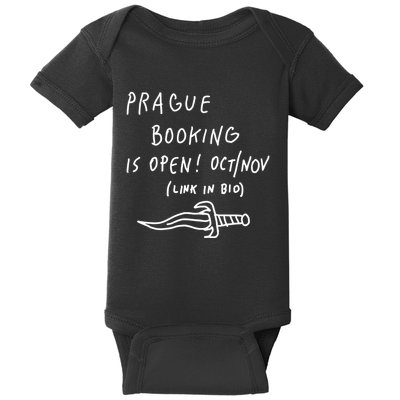 Prague Booking Is Open Oct Nov Link In Bio Baby Bodysuit