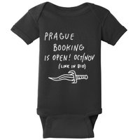 Prague Booking Is Open Oct Nov Link In Bio Baby Bodysuit