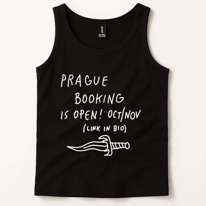 Prague Booking Is Open Oct Nov Link In Bio Tank Top