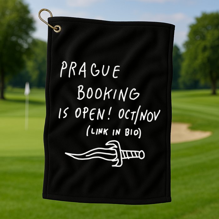 Prague Booking Is Open Oct Nov Link In Bio Golf Towel
