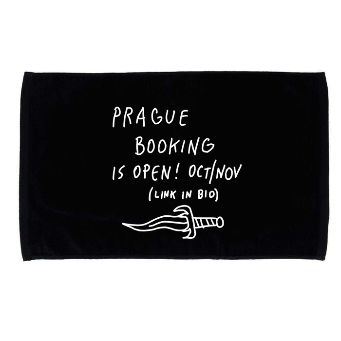 Prague Booking Is Open Oct Nov Link In Bio Microfiber Hand Towel