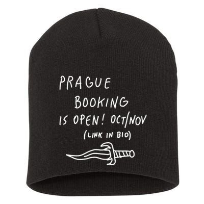 Prague Booking Is Open Oct Nov Link In Bio Short Acrylic Beanie