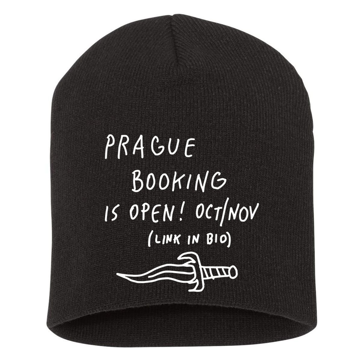 Prague Booking Is Open Oct Nov Link In Bio Short Acrylic Beanie