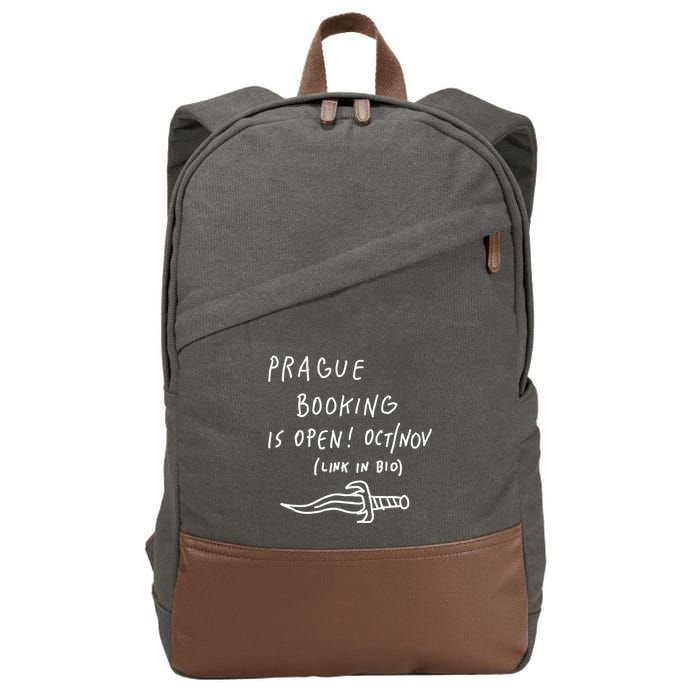 Prague Booking Is Open Oct Nov Link In Bio Cotton Canvas Backpack
