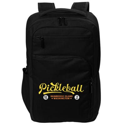 Pickleball Bainbridge Island 1965 – Vintage Pickleball Impact Tech Backpack