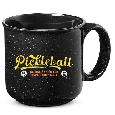 Pickleball Bainbridge Island 1965 – Vintage Pickleball 15oz Campfire Ceramic Mug