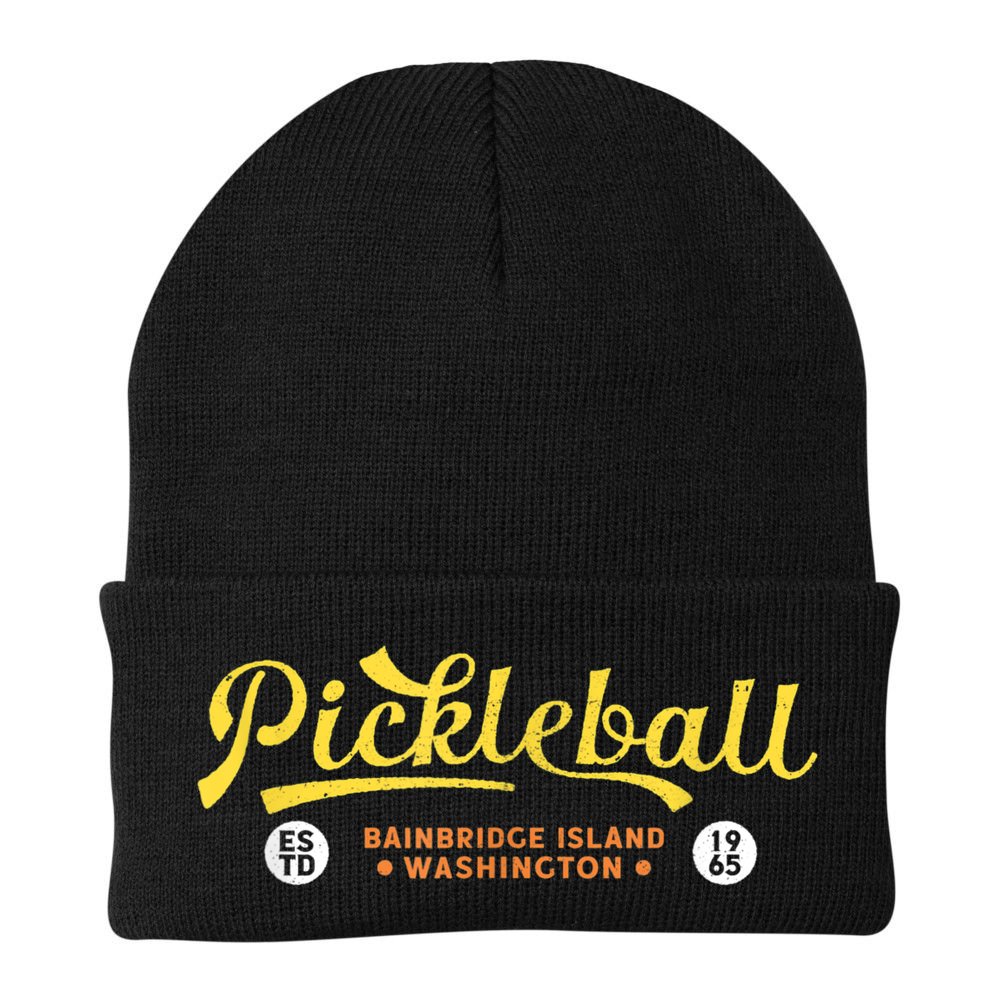 Pickleball Bainbridge Island 1965 – Vintage Pickleball Beanie