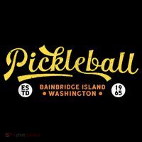 Pickleball Bainbridge Island 1965 – Vintage Pickleball Flatbill Hat