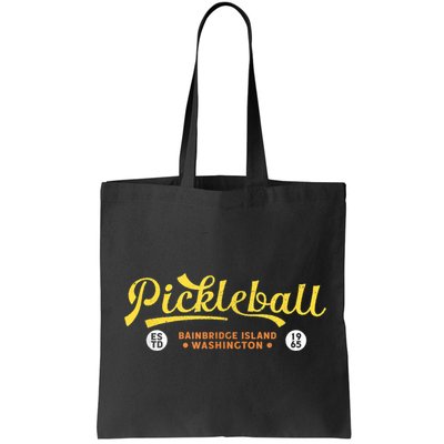 Pickleball Bainbridge Island 1965 – Vintage Pickleball Bag
