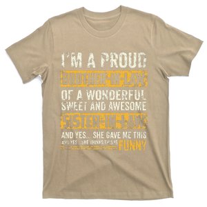 Proud Brother In Law Fathers Day Tee From Sister In Law T-Shirt