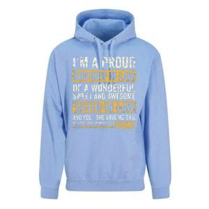 Proud Brother In Law Fathers Day Tee From Sister In Law Unisex Surf Hoodie