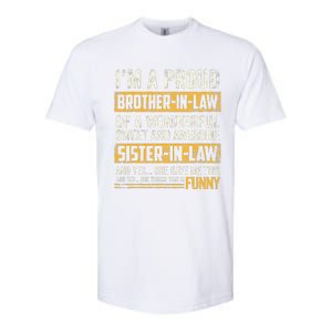 Proud Brother In Law Fathers Day Tee From Sister In Law Softstyle CVC T-Shirt