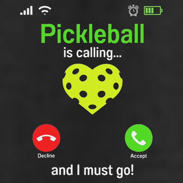 Pickle Ball Is Calling Team Gear & Player Funny Pickleball Cool Comfort Performance Bucket Hat
