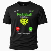 Pickle Ball Is Calling Team Gear & Player Funny Pickleball Performance Shirt