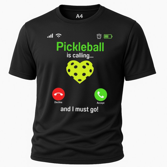 Pickle Ball Is Calling Team Gear & Player Funny Pickleball Performance Shirt
